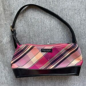 Kate Spade plaid shoulder bag
